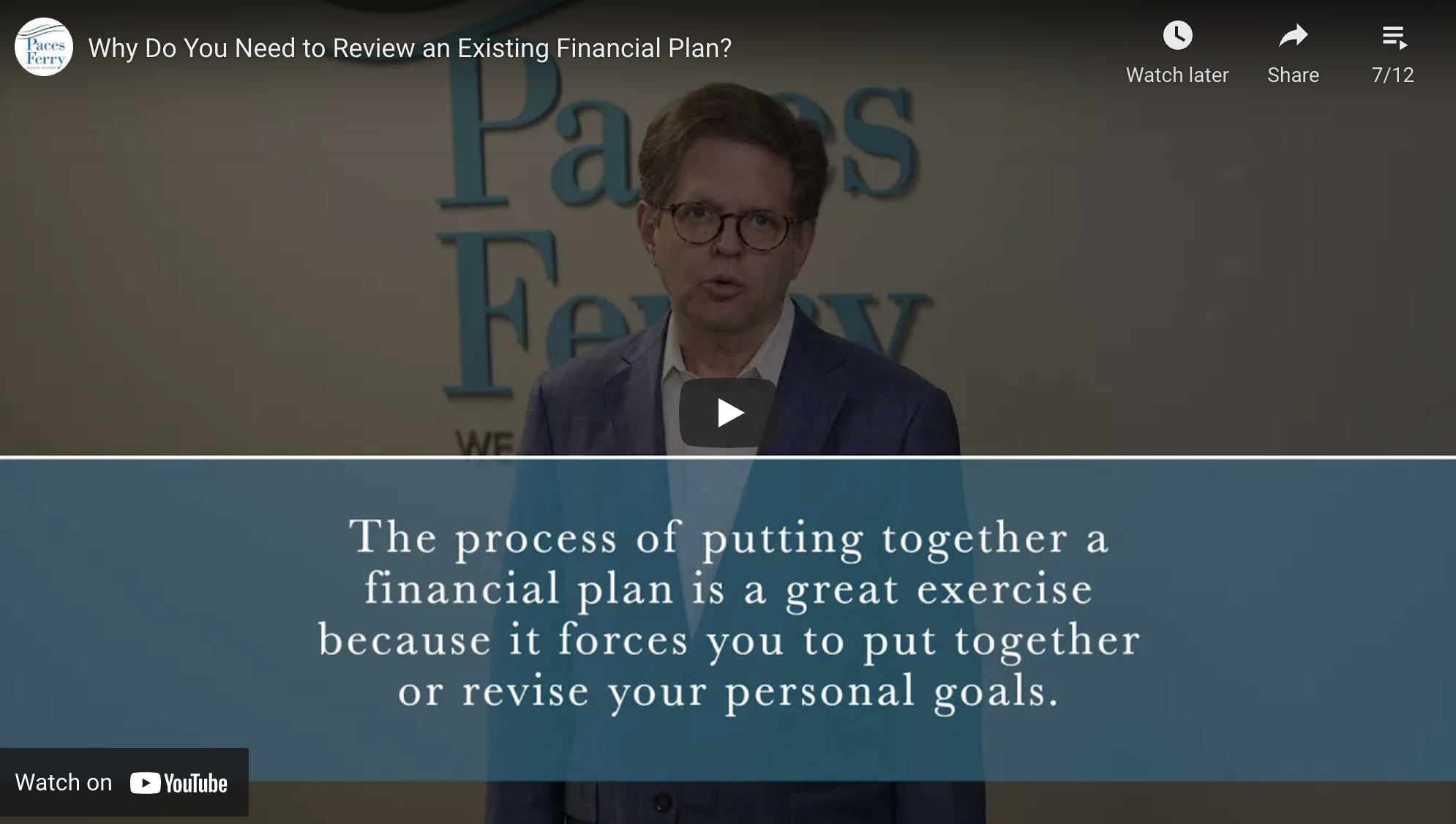  Why Do You Need to Review an Existing Financial Plan?