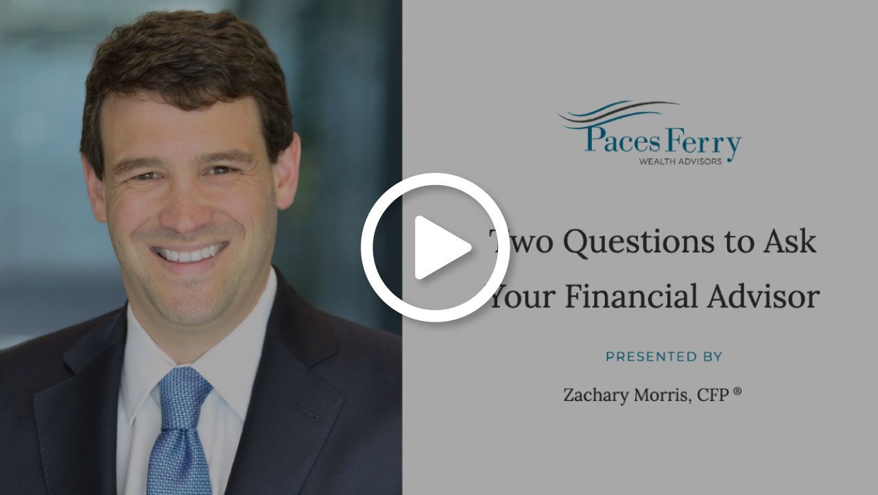 Two Questions to Ask Your Financial Advisor